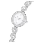 Una Angelic watch Crystal bracelet, Silver tone, Stainless steel
